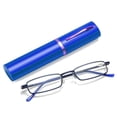thumbnail image 1 of Rimless Glasses Spring Hinge Reading Glasses Blue Light Blocking Readers, 1 of 8