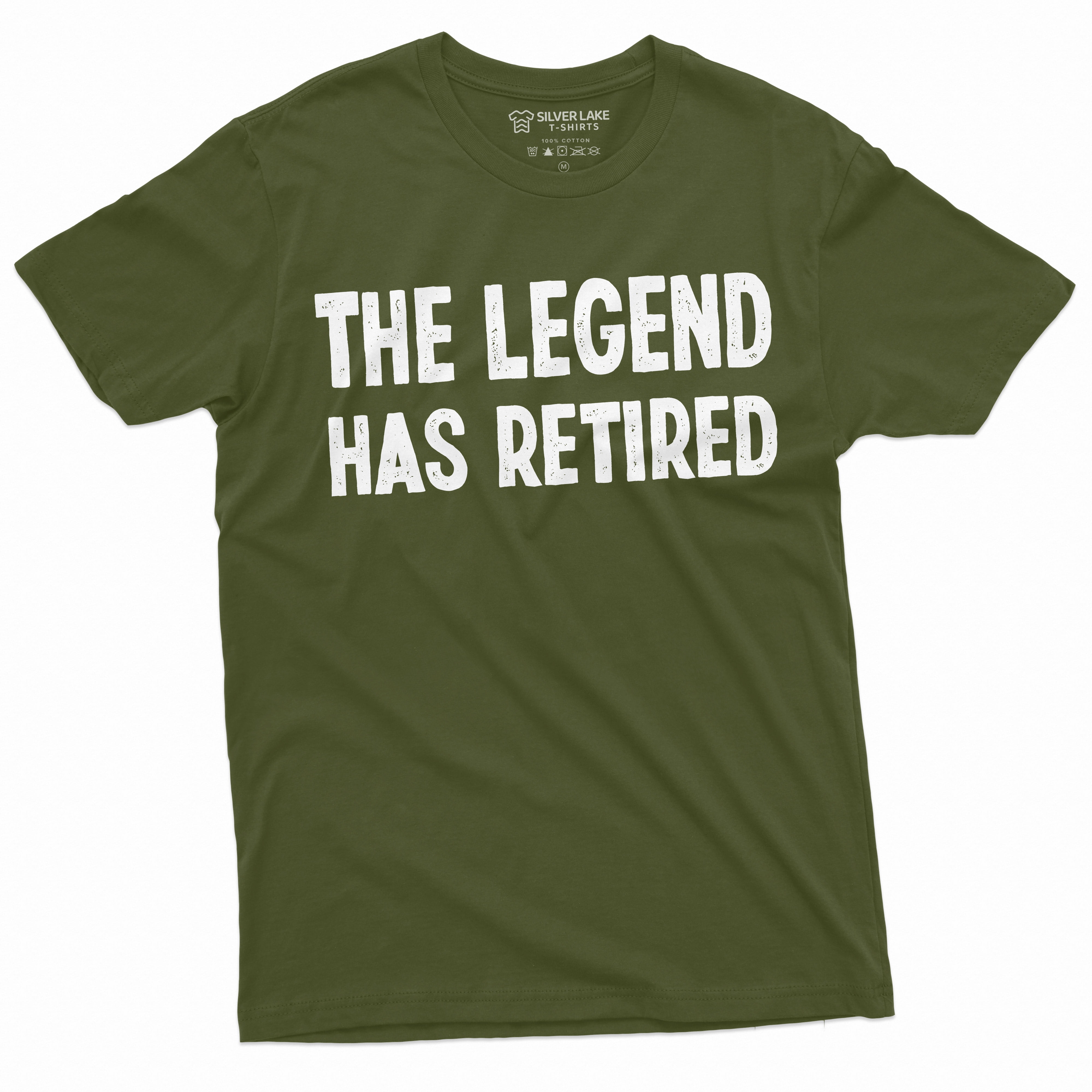 Retirement T-Shirt Legend Has Retired Work Occupation Job Tee Retiree ...