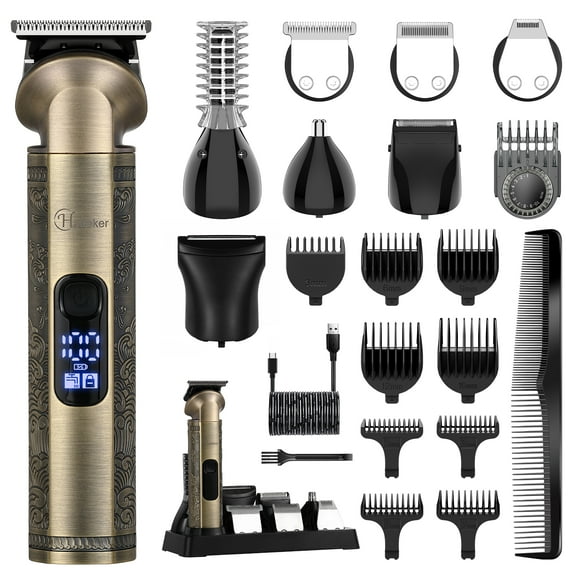 8 IN 1 Beard Trimmer Kit Professional Hair Clipper Electric Razor for Men
