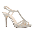 thumbnail image 4 of I. Miller Womens Roizy Heeled Sandals Platino Color Party Wedding Wear Msrp $80 (US 6), 4 of 4