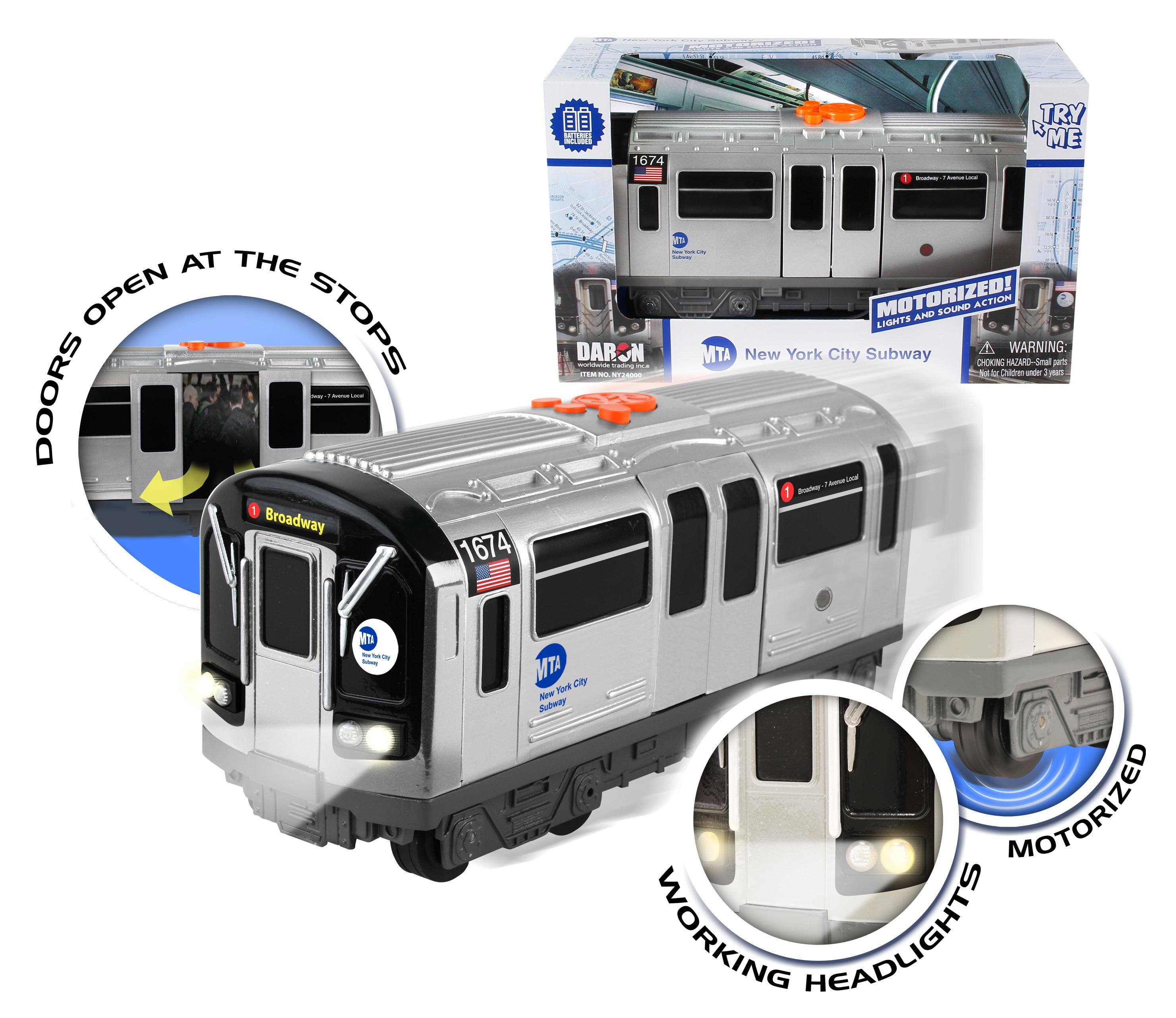 MOTA Holiday Train with Smoke and Sound Battery Powered Walmart