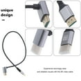 thumbnail image 3 of CATIEBYE Display Port Cable Video Cord PVC Black 1Set for Device Connectivity and TV Back to School, 3 of 8