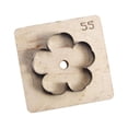 thumbnail image 3 of Cutting Dies,Flower Shape PU Leather Cutting Die Durable,Die Cutting Machine DIY Handicraft Cutter,DIY Leather Crafts Die Cutter Tool Supplies,Key Bag Case Cutting Die Wooden Handmade 55mm, 3 of 7
