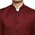 thumbnail image 5 of Mens Chef Apparel Designer Bollywood Style Nehru Polyviscose Bandhgala Suit, 5 of 6