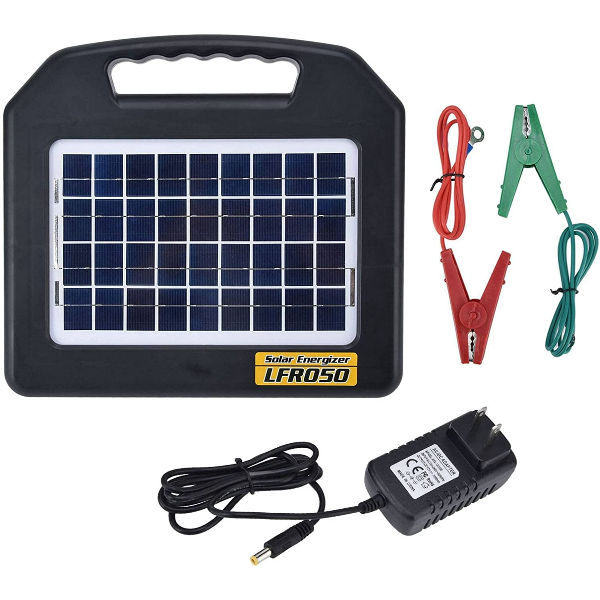 20 Miles Range Electric Fence Energizer Solar Powered Fence Charger for  Livestock, Horses, Cattle, Sheep, Goats, Pet(#1) | Walmart Canada