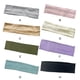 thumbnail image 5 of Minnieouse 6 piezas de diademas elásticas de algodón elástico para deportes para mujeres y niñas, diadema de estilo Simple, banda para el Accesorio para el cabello Negro, 5 of 6