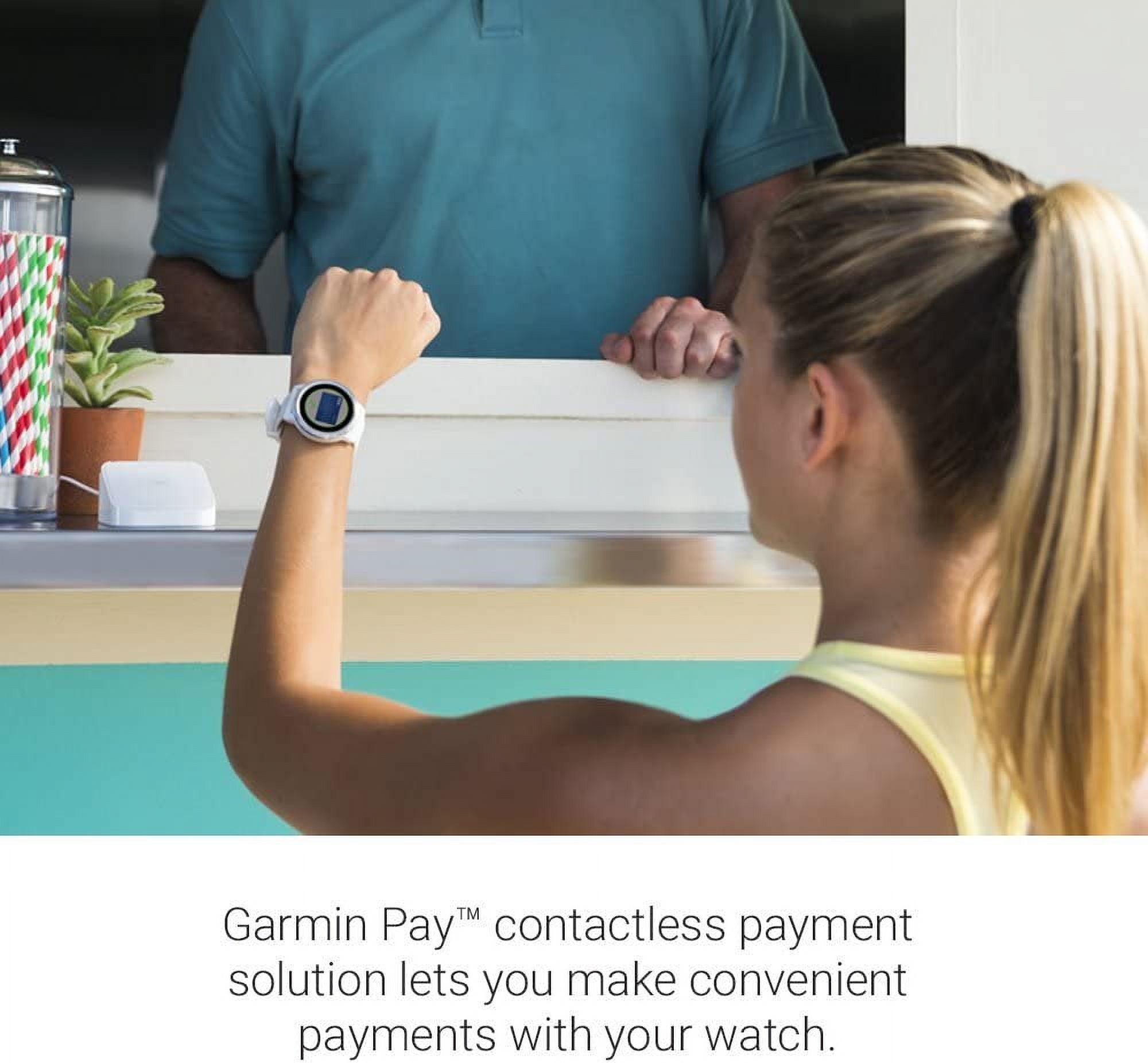 Garmin Vívoactive 3 Smartwatch Activity Fitness Tracker Watch, Black w/ Silver - image 3 of 13