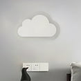 thumbnail image 6 of Tnobhg Modern Cloud Wall Lamp Soft Warm/White Light Eye Protection Living Room Nursery Boys Girls Kids Bedroom Bedside Plug-in Night Lamp, 6 of 7