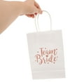 thumbnail image 3 of 6 bolsas de regalo para bodas, bolsas de mano para recuerdos de fiestas, bolsas de regalo para damas de honor, bolsas de papel., 3 of 7
