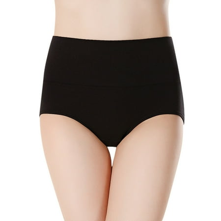 

HGWXX7 Plus Size Lingerie Women High Waist Tummy Control Panties Underwear Shapewear Brief Panties