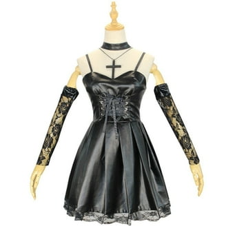 Death Nonte Dress Misa Amane cos Black Outfits Perfect for Women - Walmart.com Death Nonte Dress Misa Amane cos Black Outfits Perfect for Women - Walmart.com