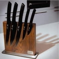 thumbnail image 3 of Zassenhaus Magnetic Wood Knife Block for Kitchen Counter, 11" x 3.5", Medium Ash, 3 of 3
