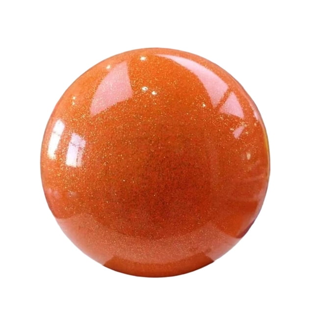 Almencla Rhythmic Gymnastic Ball 15cm Dance Practice for Workout Competition Practice orange