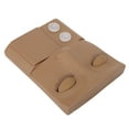 thumbnail image 1 of Lash Mannequin Lash Mannequin Head Replaceable Eyelid Eyelash Extension Practice Makeup Training PVC Coffee, 1 of 8