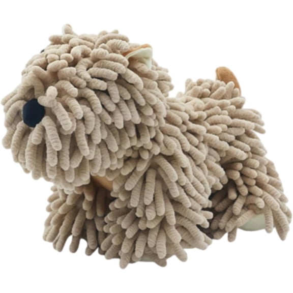 Puppy Shaped Chenille Hanging Hand Towel for Bathroom Kitchen