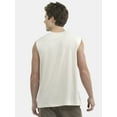 thumbnail image 2 of No Boundaries Men's & Big Men's Oversized Sleeveless Cotton Muscle Tee, Sizes XS-5XL, 2 of 5