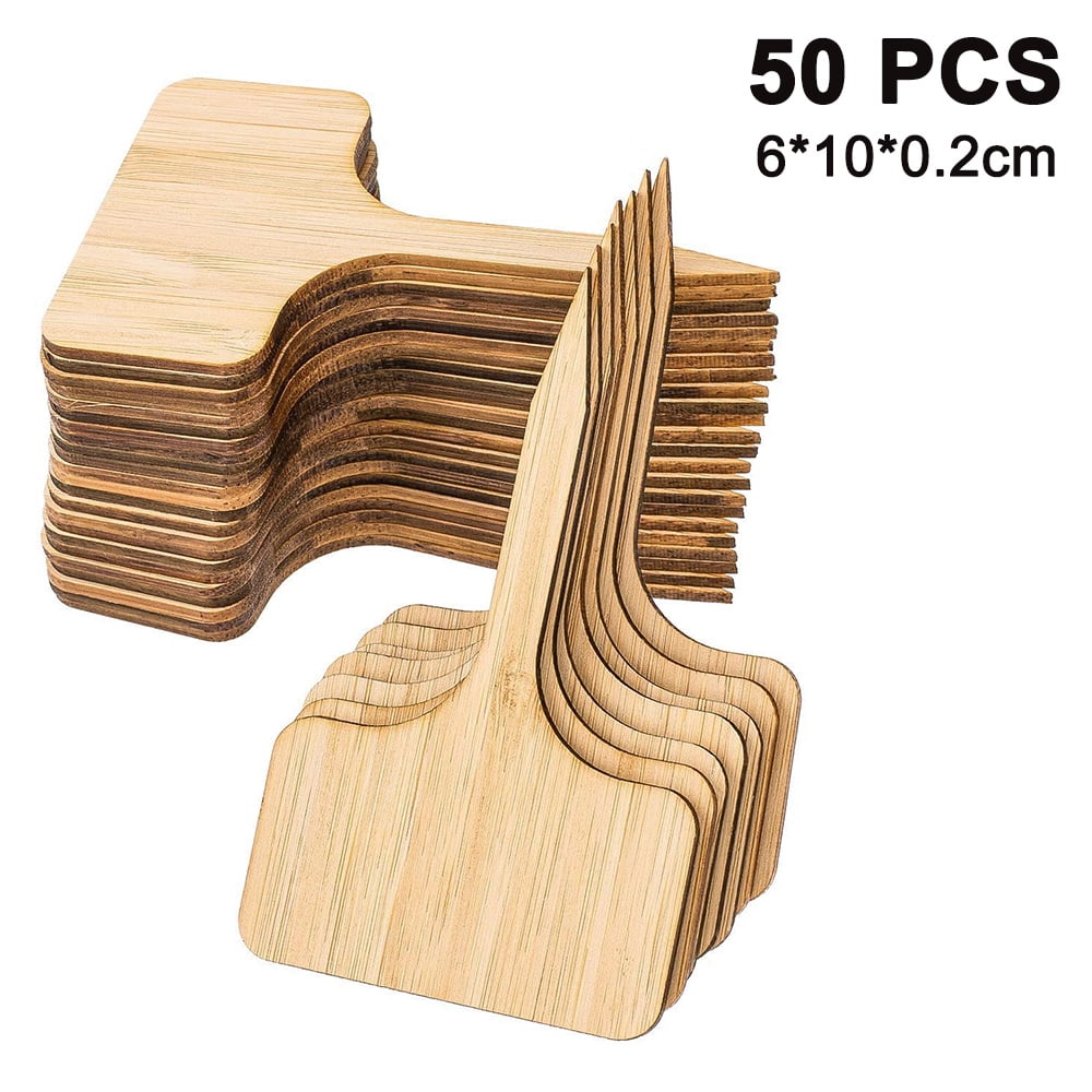 Details about   100 Pc 3.9 Inch Plastic Plant Label Garden Marker Nursery Tags T-Type Stake Note 