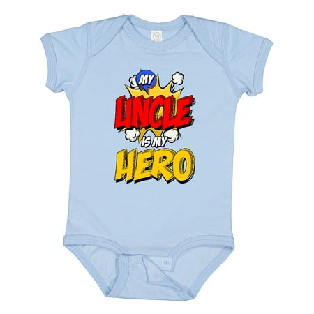

Inktastic Hero Uncle Gift Baby Boy or Baby Girl Bodysuit