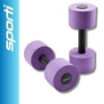 thumbnail image 2 of Sporti Light Resistance Aquatic Dumbbells, 4 lbs, Soft Grip Closed Cell Foam, 2 of 8