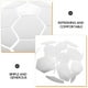 thumbnail image 4 of KAKOWELY Espejo de pared estilo deportivo, adhesivo decorativo de pared, espejo acrílico para baño, 4 of 4