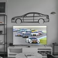 thumbnail image 5 of LaModaHome Vauxhall Monaro V8 Detailed Metal Silhouette Wall Art, 5 of 5