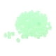 thumbnail image 4 of 100 cuentas sueltas con forma de gelatina para bisutería y costura. Verde claro, 4 of 9