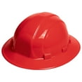thumbnail image 3 of Erb Omega Ii Full Brim Ratchet Suspension Hard Hat - Red, 3 of 3