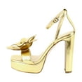 thumbnail image 2 of Jessica Simpson Camise Women's Heels Gold Size 6.5 M, 2 of 8