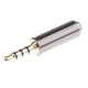 thumbnail image 3 of Adaptador de audio estéreo de 3,5 hembra de 3,5 mm para auriculares n.º 1 perfke Adaptador de amplificador de amplificador de guitarra, 3 of 6