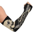 thumbnail image 2 of ALAZA Funny Cool Skeleton Flower UV Sun Protection Arm Sleeves UPF 50+ Compression Cooling Sleeve 1 Pair, 2 of 7