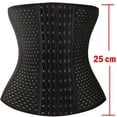 thumbnail image 4 of POP CLOSETS Women's Waist Trainer Corset Belt Tummy Control Weight Loss Body Shaper with 6 Row Adjustable Hooks, 4 of 7