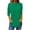 Green, variant on T Shirts for Women Elbow Sleeve Tops Women Women'S Pure Color Fashionable Casual Round Neck And Three Quarter Sleeve Top T Shirts for Women Loose Fit Tunic Tops Womens Tops Casual Navy L