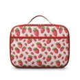 thumbnail image 2 of Kawaii Strawberry Lunch Bag Insulated - Watercolor Cartoon Design, Durable Oxford Cloth, 8-Hour Thermal Retention, 2 of 6
