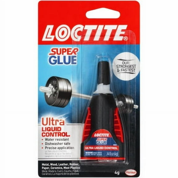 Henkel 3PK Loctite 4 Gram Ultra Liquid Control Super Glue Superior Performance Wo