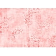 thumbnail image 1 of Ahgly Company Machine Washable Indoor Rectangle Abstract Red Modern Area Rugs, 8' x 10', 1 of 4