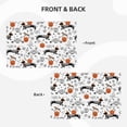 thumbnail image 3 of Placemats Set Of 4 / 6, Dachshund Dog Puppy Pumpkin Placemats For Dining Table Indoor/Outdoors Heat Resistant Washable Placemats 18" X 12", 3 of 8
