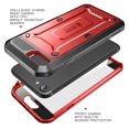 thumbnail image 4 of SUPCASE Unicorn Beetle Pro Series Rugged Cell Phone Case with Belt Clip iPhone 7 8 and SE, Red, 4 of 7