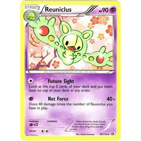 Pokemon Legendary Treasures Reuniclus #76