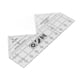 thumbnail image 5 of Regla de costura ANGGREK 90 Grados 10 pulgadas regla de Doble Tira Triangular Acrílica, 5 of 8