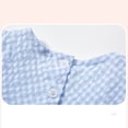 thumbnail image 5 of Eltusu Girls Cotton Dresses, Crewneck Knee Length Cute Sleeveless Summer Clothes Blue Size 6 T, 5 of 8