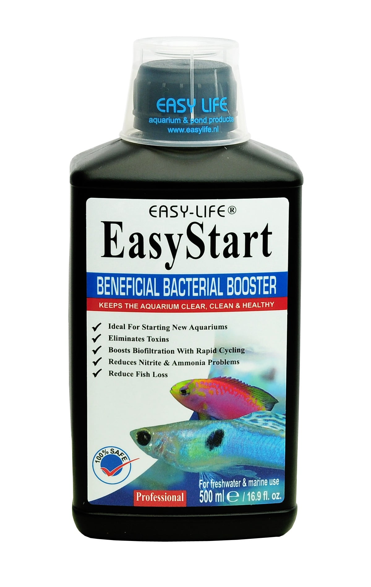 EasyLife EasyStart Aquarium Beneficial Bacterial Booster 500ml