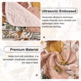 thumbnail image 6 of Flymme Twin Quilt Bedding Sets,2 Piece Soft Lightweight Bedspread with Pillow Sham,Botanical Reversible Boho Bedding for Home Bedroom Decor, 6 of 10
