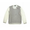 thumbnail image 3 of Tommy Hilfiger Women's Crew Neck Pullover Sweater, Snow White, Size XL, 3 of 4