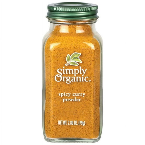 Simply Organic Spicy Curry Powder 2.80 oz Pack of 4