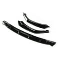 thumbnail image 6 of 3pcs Set Front Bumper Lip for BMW 5-Series G30 G31 G38 540i M Sport 2017-2019, Front Spoiler Diffuser Front Splitter Lip Body Kit Spoiler, Gloss Black, 6 of 9