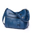 thumbnail image 4 of Bolsos y carteras de cuero suave de lujo para mujer, bolsos cruzados de hombro con múltiples bolsillos para mujer, bolsos de mensajero de marca de alta calidad a la moda, 4 of 4