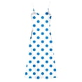 thumbnail image 6 of Tauxra Sleep Dress for Women with V-Neck, Sleeveless, Polka Dot, Split Hem, Summer Casual Loungewear Nightgown, 6 of 8