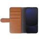 thumbnail image 2 of For Samsung Galaxy S24 FE Case Genuine Split Leather Phone Cover with Wallet Stand - Blue, 2 of 5