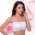 thumbnail image 3 of Sonducket Sujetadores sin tirantes, elegantes, multicolores, lavados a mano, ajustados, fáciles de combinar, estilo básico para sujetador inalámbrico, Ropa interior Blanco S Sonducket AP008608-01B, 3 of 5