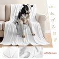 thumbnail image 5 of Funny Cows Blanket Soft Cozy Warm Twin Blanket for Bed, Plush Fuzzy Flannel Fleece Blankets for Sofa, Cute Art Fun Lovely Animals on Toilets Throw Blankets for Couch, Gifts for Men, 60"x80", 5 of 9